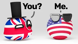 THE BEST COUNTRY  (according to USA) | Countryballs Compilation