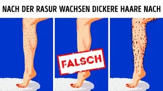 11 Mythen, an die fälschlicherweise jeder glaubt