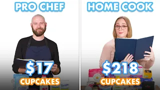 $218 vs $17 Cupcakes: Pro Chef & Home Cook Swap Ingredients | Epicurious