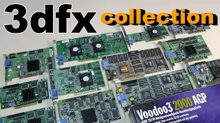 3Dfx collection Voodoo 1 - 2 - 3 - 4 - 5 - Rush - Banshee - RETRO Hardware