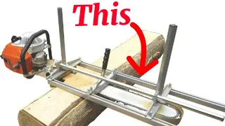 Watch this BEFORE buying a chainsaw mill.