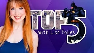 TOP 5 OLD SCHOOL BATMAN GAMES (Top 5 with Lisa Foiles)