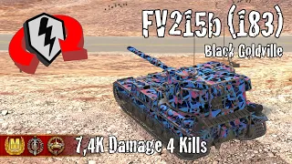 FV215b (183)  |  7,4K Damage 4 Kills  |  WoT Blitz Replays