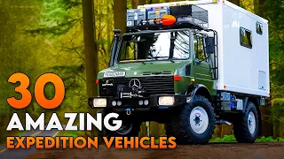 30 Most Amazing Expedition Vehicles That Can Conquer Any Terrain