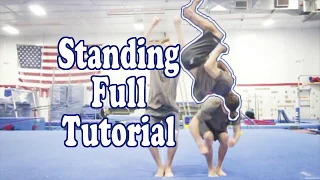 Standing Full Tutorial (Back Flip With 360 Twist)