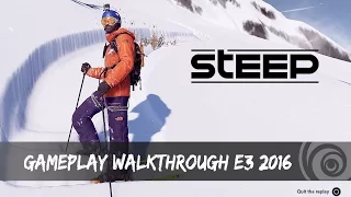 STEEP - Gameplay Walkthrough E3 2016  [UK]