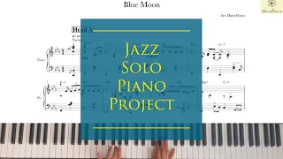 Blue Moon/by.Richard Rodgers/Jazz pianosoloproject/download for free transcription/arr.@hanspiano2020