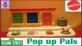2004 Sesame Street Singing Pop Up Pals By Mattel