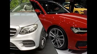 Mercedes Benz E Class Estate vs Audi A6 Avant