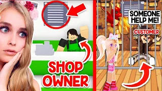 You Wont Believe WHO This SHOP OWNER Is In Adopt Me.. (Roblox)