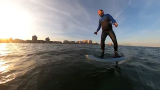 E-FOIL SHORE RUNNER from Brighton Beach to Coney Island, Brooklyn