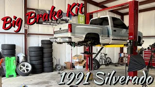 AZ Pro Performance big brake kit on Jon’s OBS Silverado. 88-98 truck upgrades