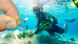 Gold and Diamonds Found at the Beach! (Scuba Diving for Underwater Treasure)