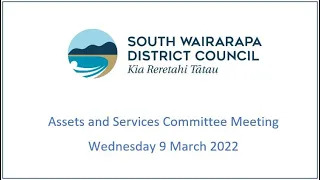 Assets and Services Committee 9 March 2022