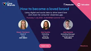 Brand Love 2022 - How to become a loved brand