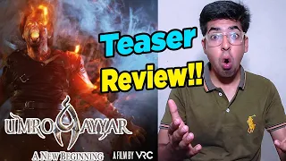 UmroAyyar A New Beginning Official Teaser Review |Usman Mukhtar, Faran Tahir, Hamza Ali Abbasi