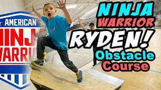 RYDEN: 5 YEAR OLD NINJA WARRIOR #ninjawarrior