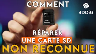 Comment réparer une carte SD non reconnue sous Windows 10/11 ?#4ddig