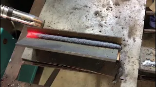Practice practicing simple 1F welding from scratch using the FCAW method.🙃🙂👍