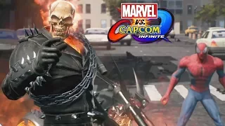 Ghost Rider Meets Jedah Dohma Scene Story Mode