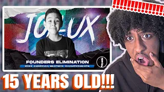 JOLLUX | Solo Elimination | The Founders Tournament | ABC2022 | YOLOW Beatbox Reaction