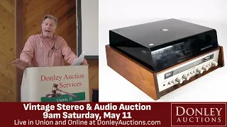 2024-05-11 Vintage Stereo and Audio Auction - 9am!