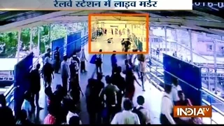 Broad Daylight Murder Caught on CCTV at Virar Railway Station in Mumbai