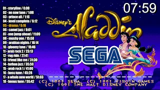 Disney's Aladdin OST |1993 | SEGA GENESIS/MEGA DRIVE - all soundtrack in one video