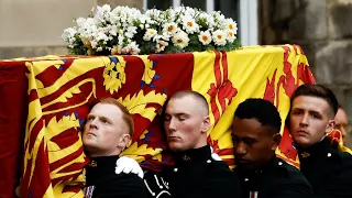 Queen's Coffin Arrives in Edinburgh | BBC | 11th September 2022 | 12:30pm to 5pm