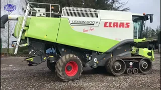 Огляд комбайна Claas Lexion 600 TT 2008 року Англія.