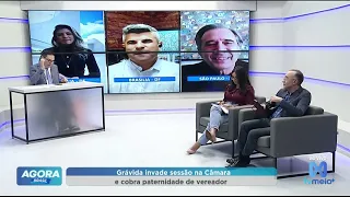 Confusão: Grávida invade sessão da Câmara de Murici e cobra paternidade de vereador. Veja vídeo