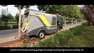 Electric Deep cleaning vehicle road washing sweeper BY-C30