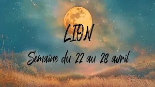 ♌ LION ♌ - PLEINE LUNE en Scorpion et semaine du 22 au 28 avril