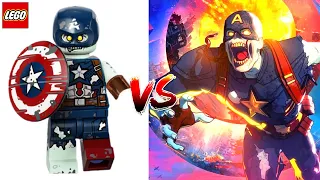 ALL LEGO Marvel Collectible Minifigures vs Movies! Zombie Captain America, Spider Man, Loki & More!