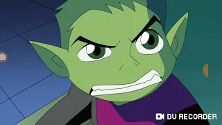 Teen Titans beast boy werewolf transformation