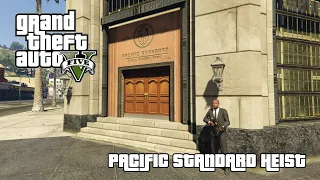 ГРАБЛЮ БАНК PACIFIC STANDARD HEIST без микрофона | GTA V