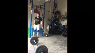 Thruster pull-up emom