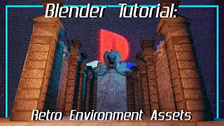 Lowpoly PS1 Style Environment Assets Tutorial | Blender Tutorial