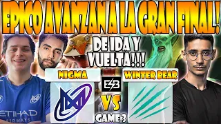 NIGMA VS WINTER BEAR BO3[GAME 3]SEMIFINAL-MATTHEW, MIRACLE VS MIKEY-ELITE LEAGUE:MENA CLOSED-ESB