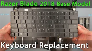 Razer Blade 15 Base Model 2018 Keyboard Replacement