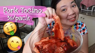 Homemade PORK TOCINO with Costing, Recipe for Business