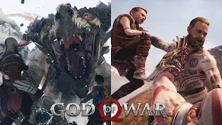 God of War (2018) Все Боссы + Секретная Концовка с Тором