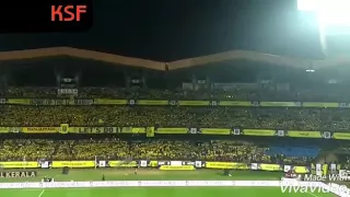 Kerala blasters fans manjappada extremest flash wave  celebration