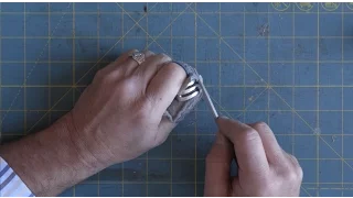The Making of Silver Spoon Jewelry: FORK RING