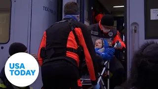 Poland welcomes disabled Ukrainian children escaping Russian invasion | USA TODAY