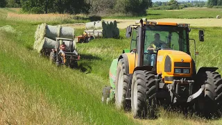 Polskie Sianokosy ! | CIĘŻKI wyjazd pod GÓRKĘ !? | 3 zestawy w akcji ! | [NewHolland Team]