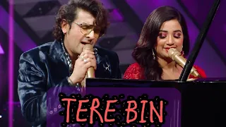 Tere Bin 🎶 Sonu Nigam | Shreya Ghosal Live at Indian Idol 14 #sonunigam #shreyaghosal #indianidol14