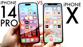 iPhone 14 Pro Vs iPhone X! (Comparison) (Review)