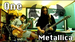 #Metallica - One - guitar and bass cover #メタリカ