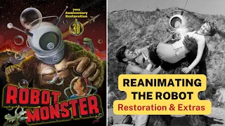 ROBOT MONSTER #3D 70th Anniversary Release Restoration & Extras #DVD #bluray #videopodcast #cultfilm